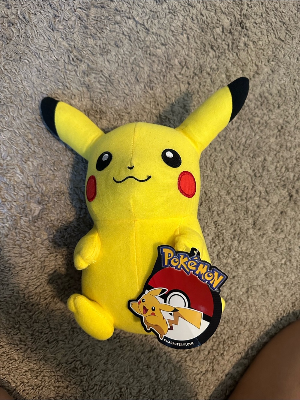 Toy Factory Pokémon Pikachu 10-Inch Stuffed Plush Toy with Tags (2017)